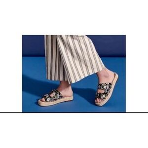 Rebecca Minkoff Multicolor Floral Jodi Studded Espadrille Sandals, Size 6 (US)